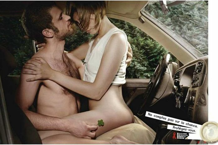 Секс и клубничка в рекламе
